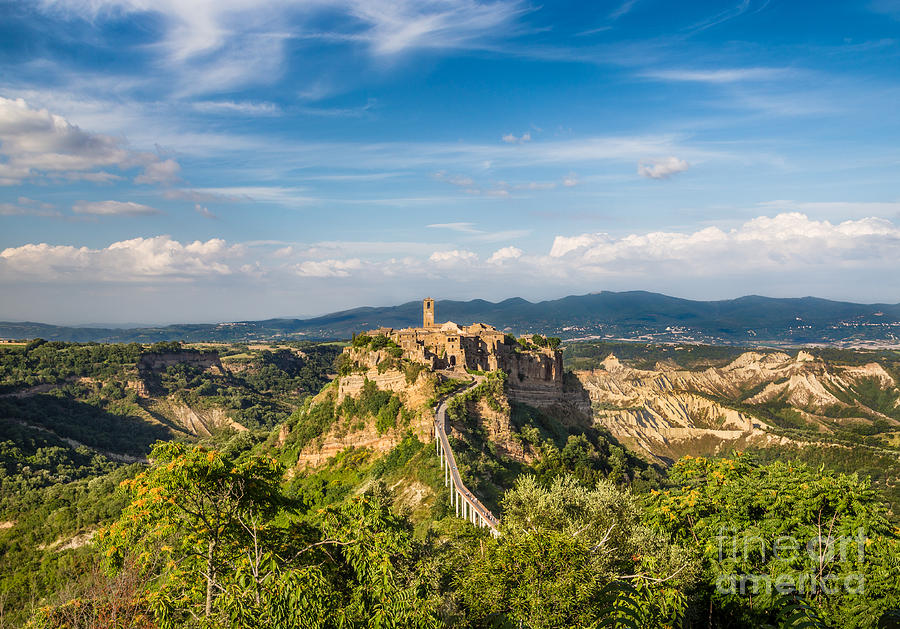 Etruscan Photograph - Castle In The Sky by JR Photography