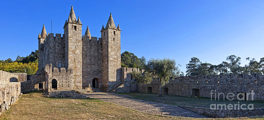 Castle Keep Bailey Medieval Photograph by Jose Elias - Sofia Pereira