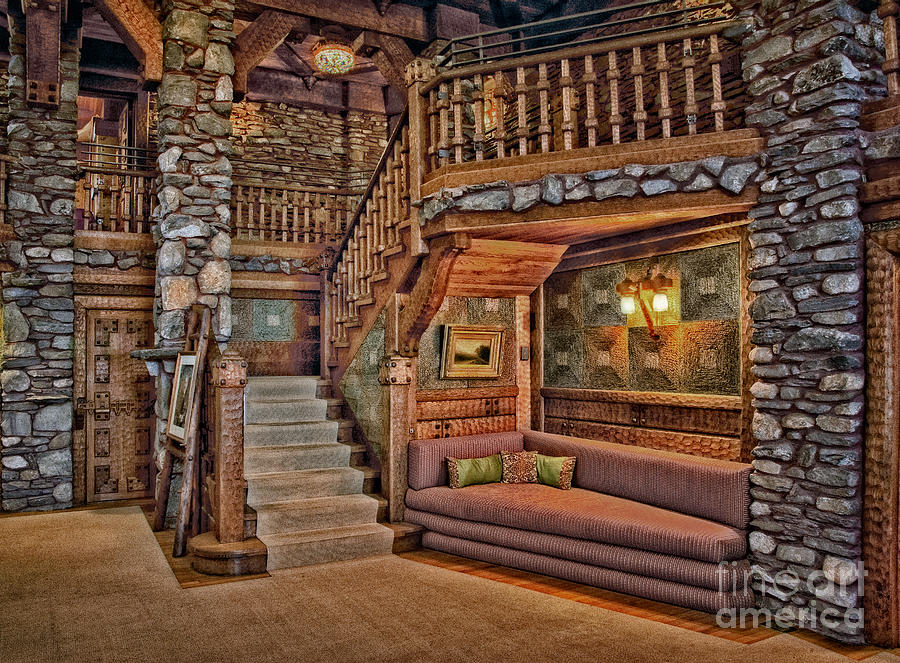 Castle Living Room Photograph by Susan Candelario