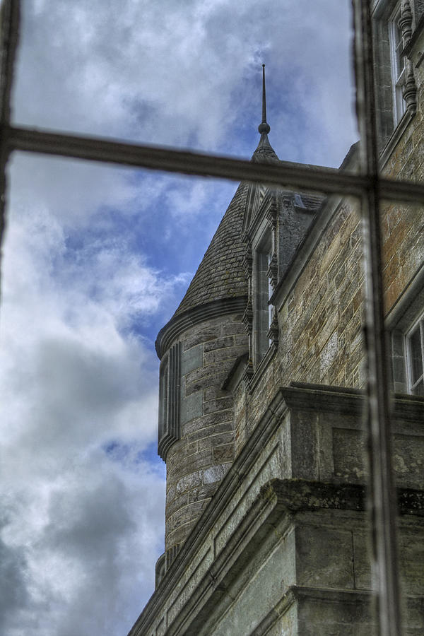 Castle Menzies from the Window Photograph by Jason Politte