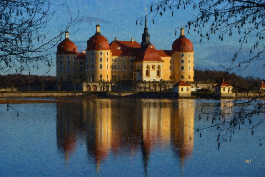 Castle Moritz Ger2343 Painting by Dean Wittle