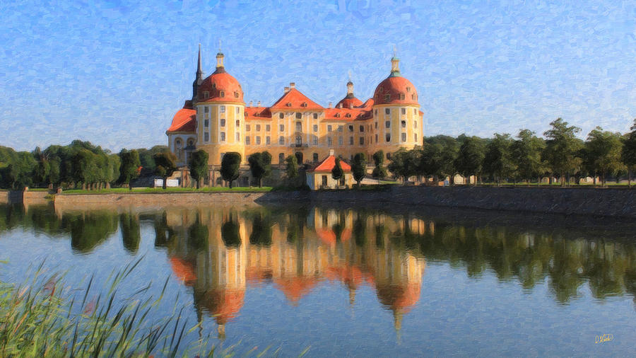 Castle Moritz Ger8429 Painting by Dean Wittle