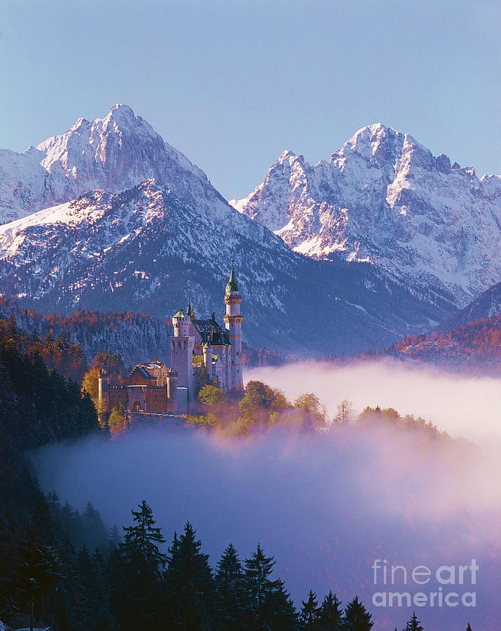 Castle Neuschwanstein, Germany Photograph by Hermann Eisenbeiss