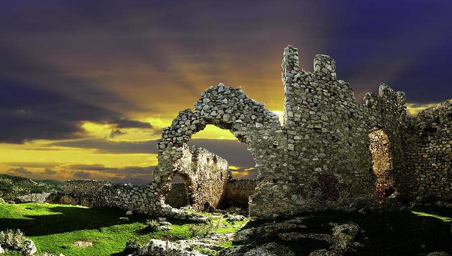 Castle Photograph - Castle of Fila by Ivan Zeitlin