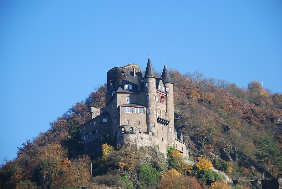 Castle on the Rhine Photograph by Herbert Newton - Pixels