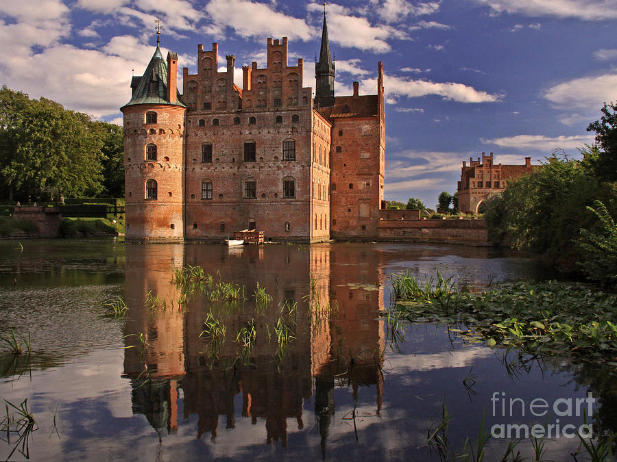 Castle Reflections Photograph by Inge Riis McDonald