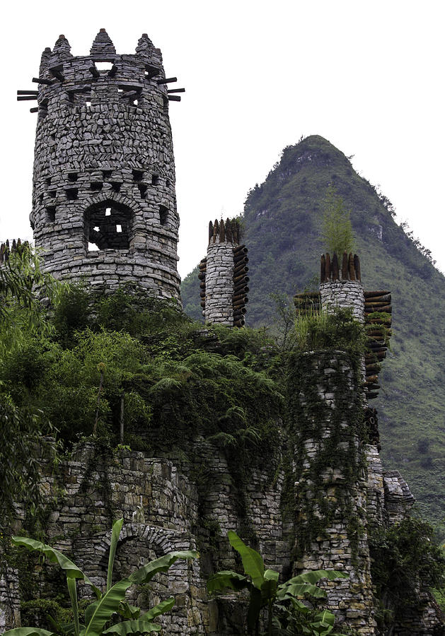 Castle Photograph - Castle Tower by Qing 