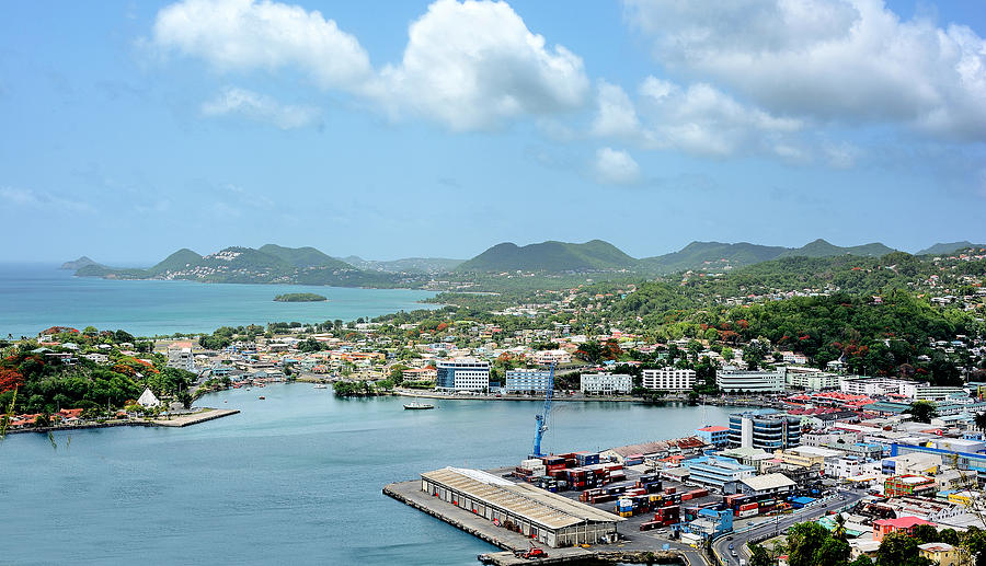 Castries - St. Lucia Photograph by Brendan Reals