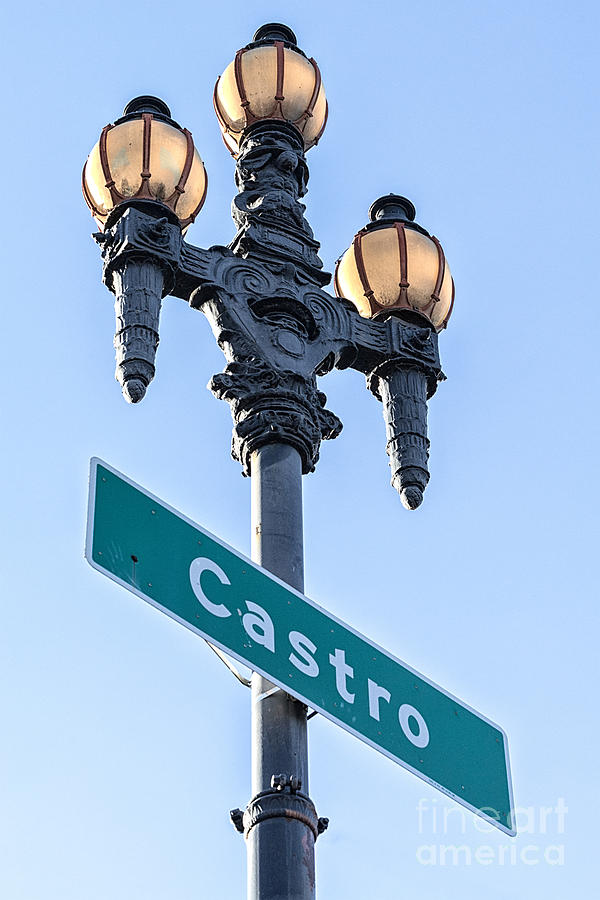 Castro Lightpole Photograph by Jerry Fornarotto