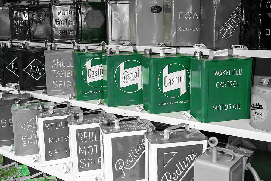 Castrol Green Photograph by Chris Smith