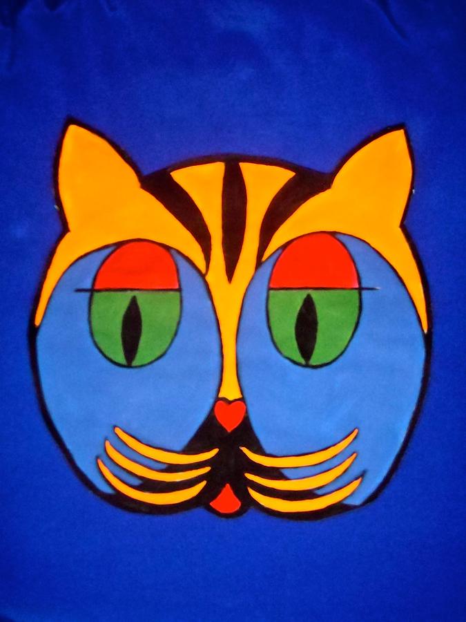 Cat #2 Painting by Stephanie Moore