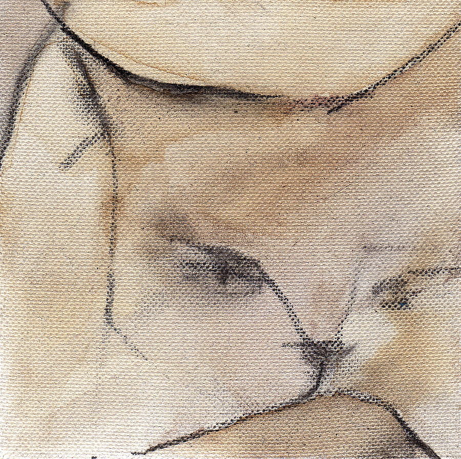 Cat in Wine 3 Painting by Anna Elkins