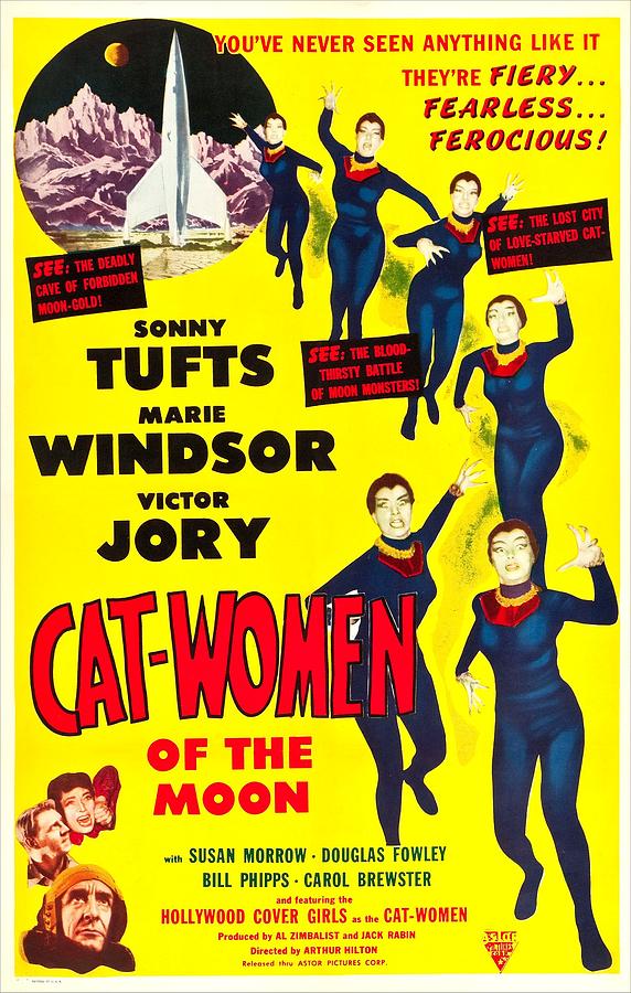 Cat-women Of The Moon, Us Poster, 1953 Photograph by Everett