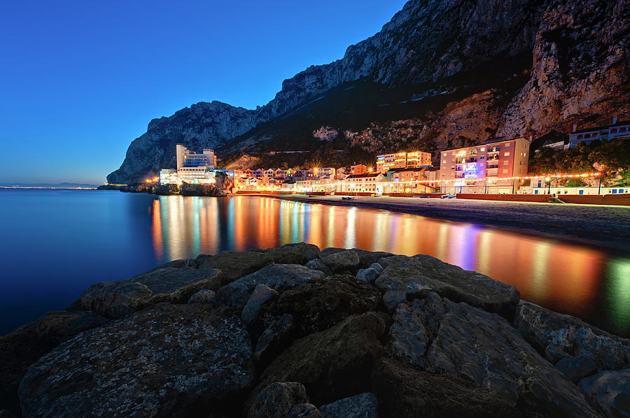 Catalan Bay Gibraltar Photograph by © Allard Schager