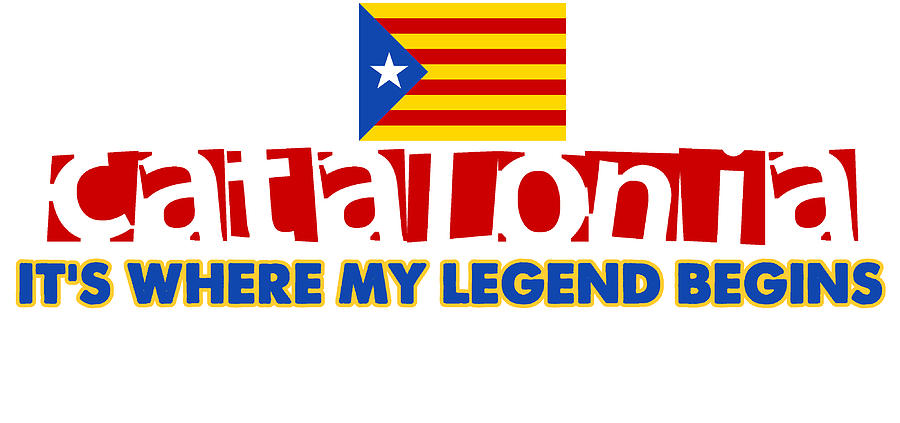 Catalonia is where my legend begins Painting by Celestial Images