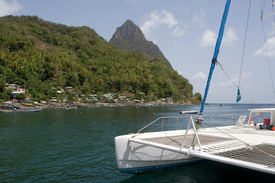 catamaran in st lucia