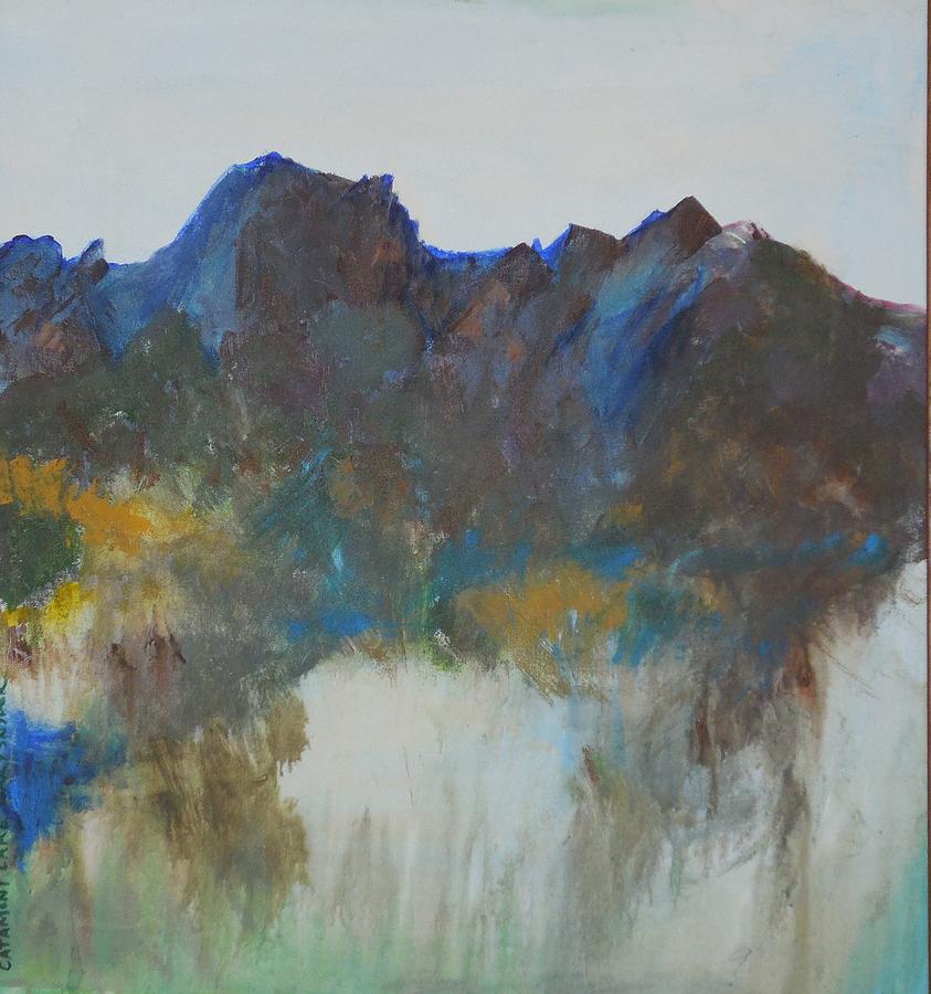 Catamont Lake Painting by Gary Snyder Fine Art America