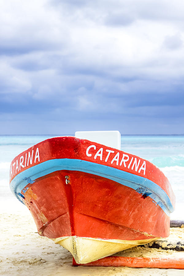 Catarina - The Little Boat And The Sea Photograph by Mark Tisdale