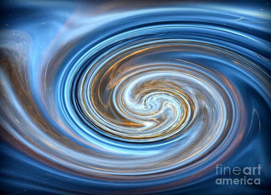 Catch a Wave - Abstract Art Photograph by Carol Groenen