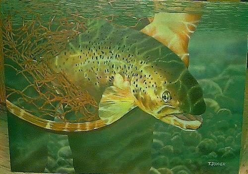 Catch and Release Painting by Tim  Joyner