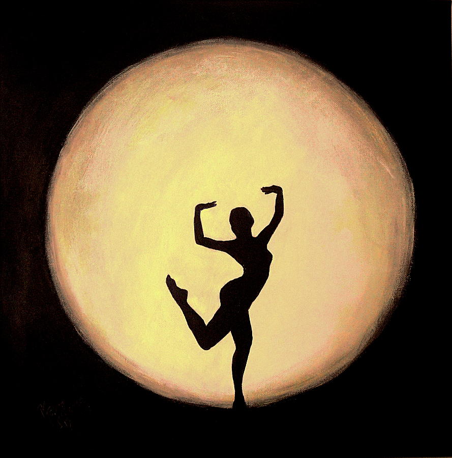 Dance Painting - Catch me if you can by Maren Kunnas