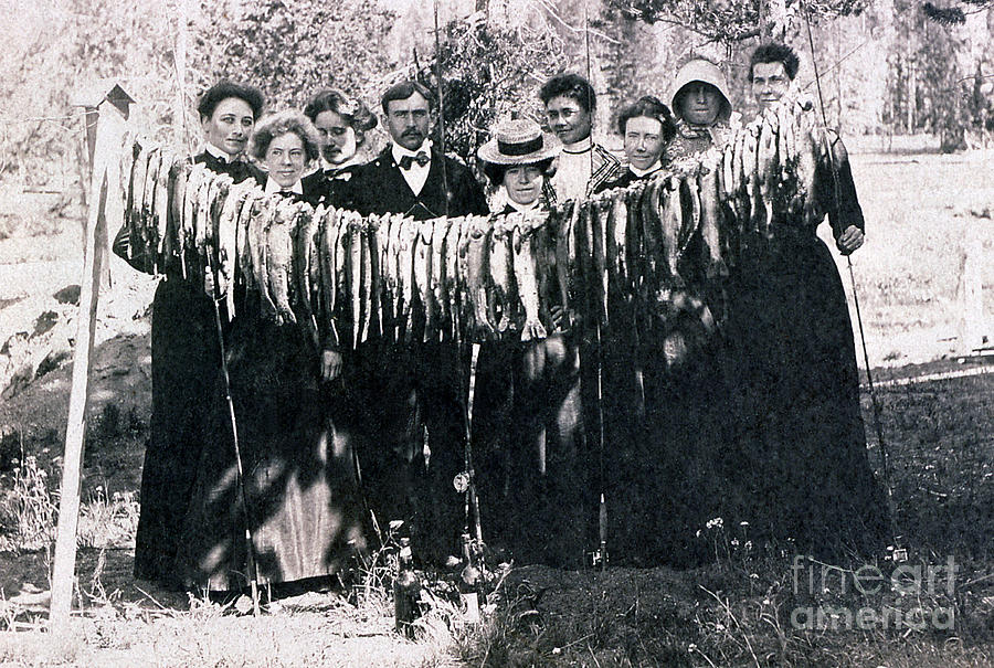 Catch Of The Day 1901 Photograph by NPS Photo