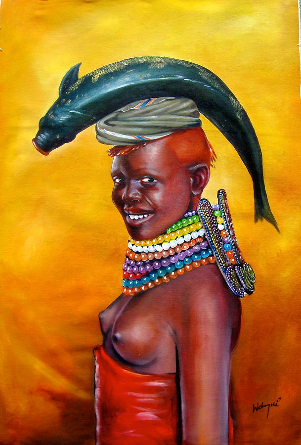 Catch of the Day Painting by Chagwi