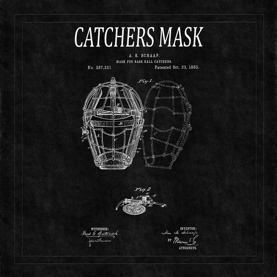 Catchers Mask Patent 2 Photograph