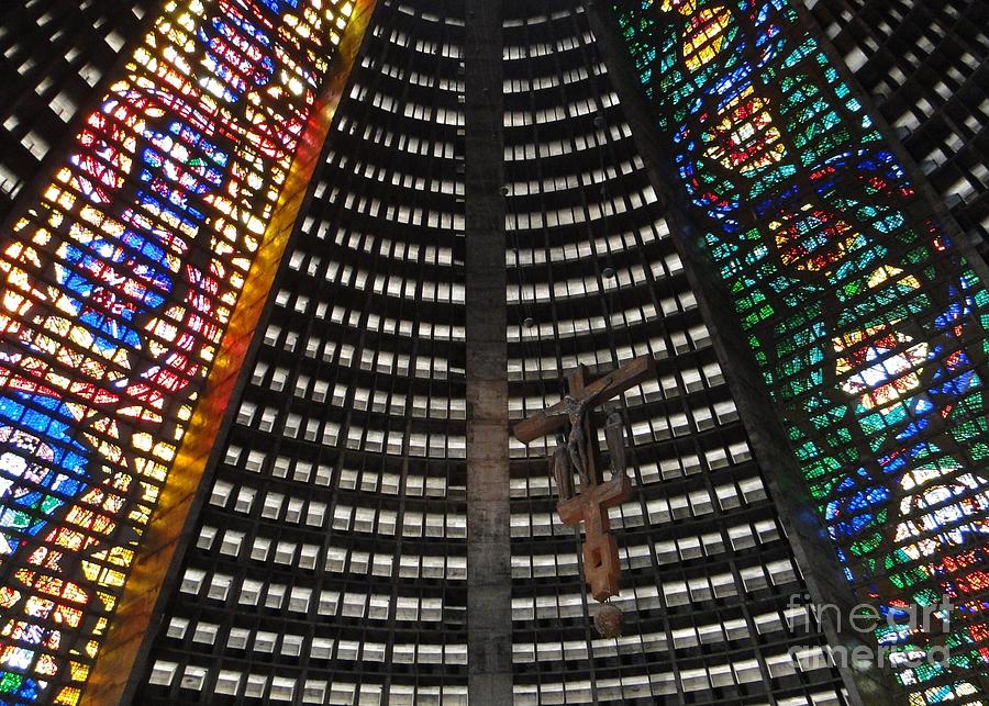 Catedral Metropolitana do Rio de Janeiro Photograph by Barbie Corbett-Newmin