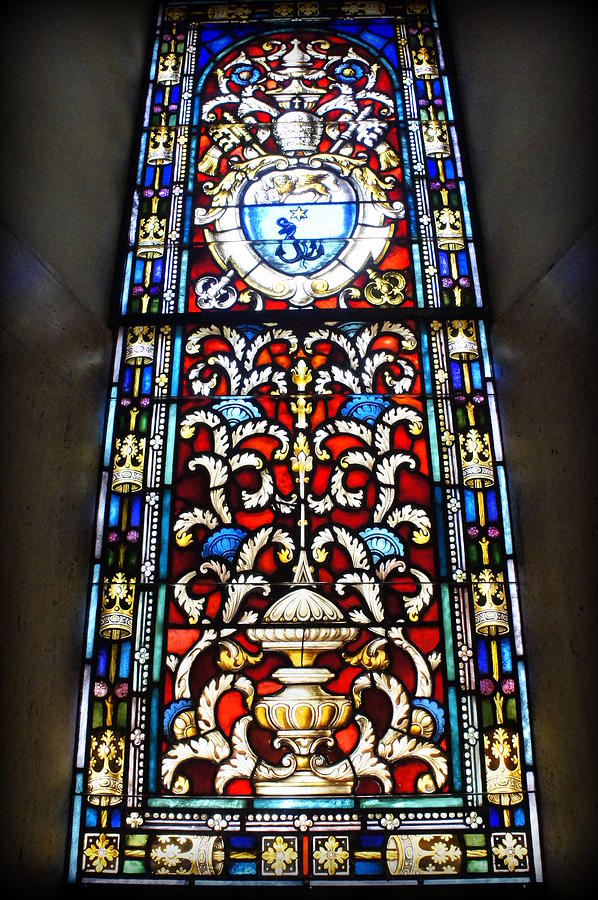 Cathedral Basilica Glass Photograph by Laurie Perry