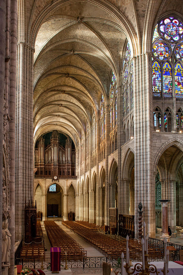 Cathedral Basilica of Saint Denis Photograph by W Chris Fooshee