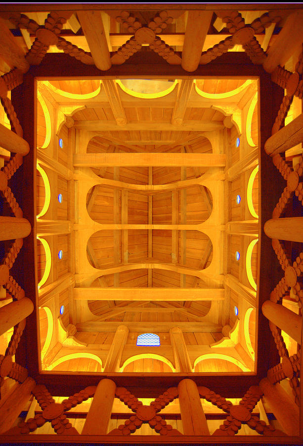 Cathedral Ceiling Photograph by Jerry Cahill