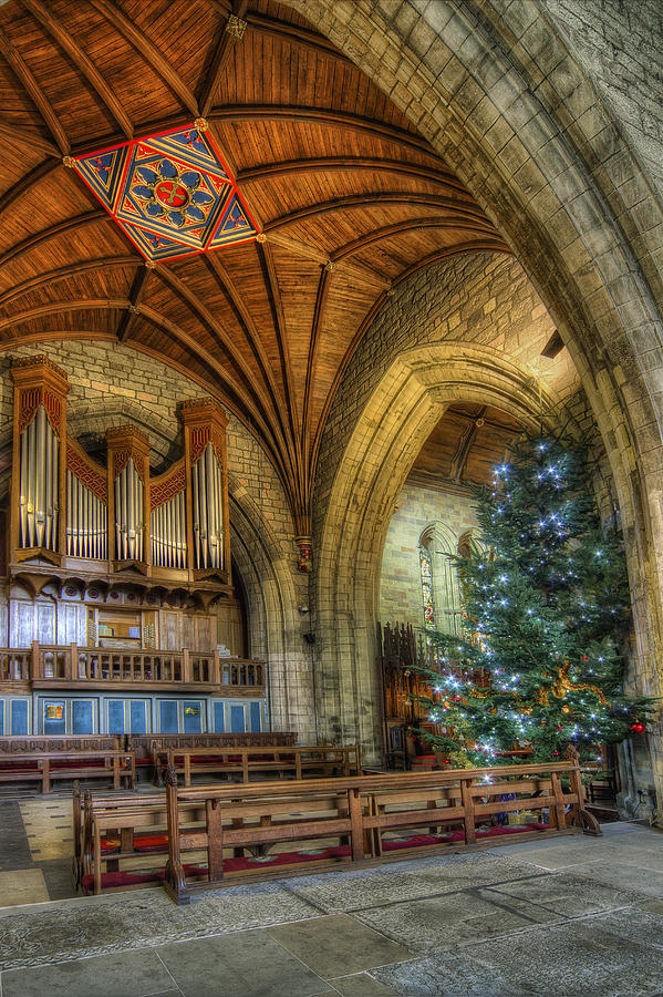 Cathedral Christmas Photograph by Ian Mitchell