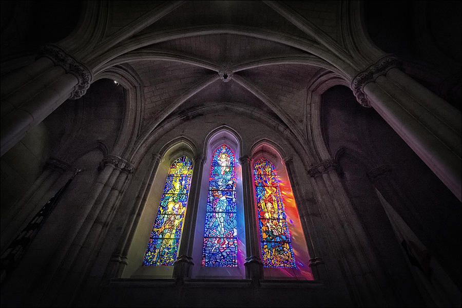 Cathedral Colors Photograph by Robert Fawcett