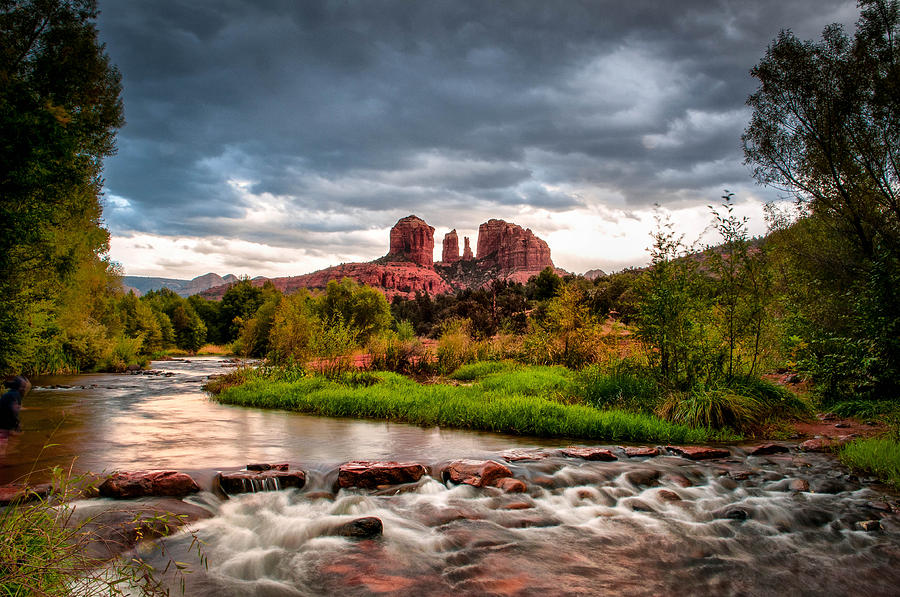 Cathedral Crossing Red Rock Photograph by Linda Pulvermacher - Fine Art ...