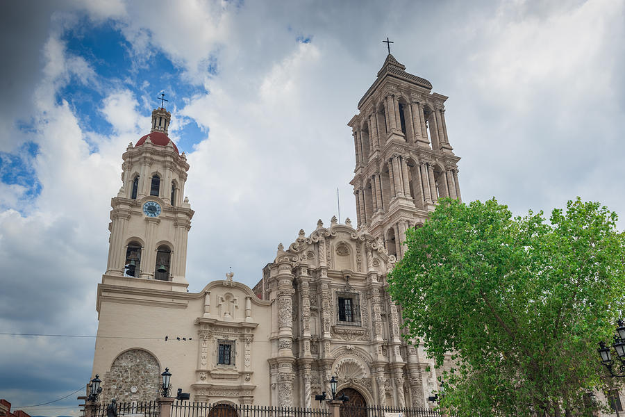 Cathedral De Santiago In Saltillo Mexico Photograph