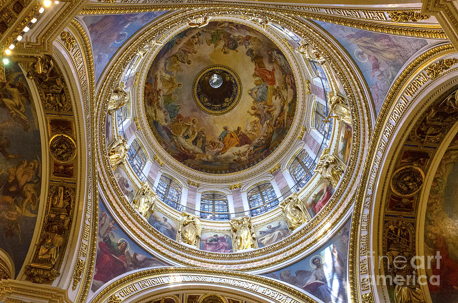 Cathedral Dome Photograph by Pravine Chester