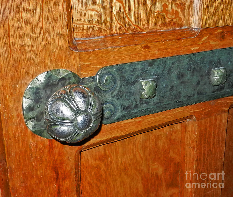 Cathedral Door Knob Photograph by Val Miller