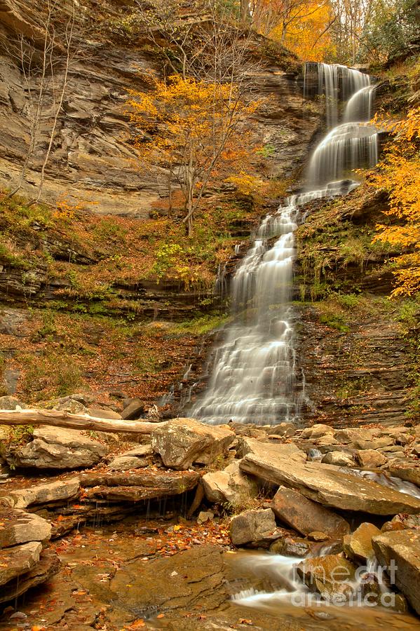 Cathedral Falls Photograph by Adam Jewell