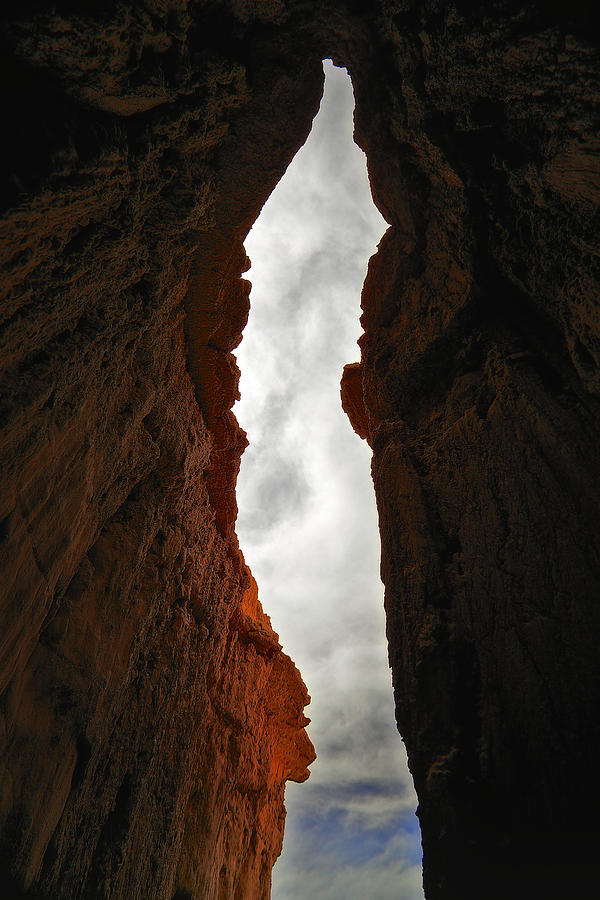 Cathedral Gorge Slot Canyon Photograph by Joseph Urbaszewski