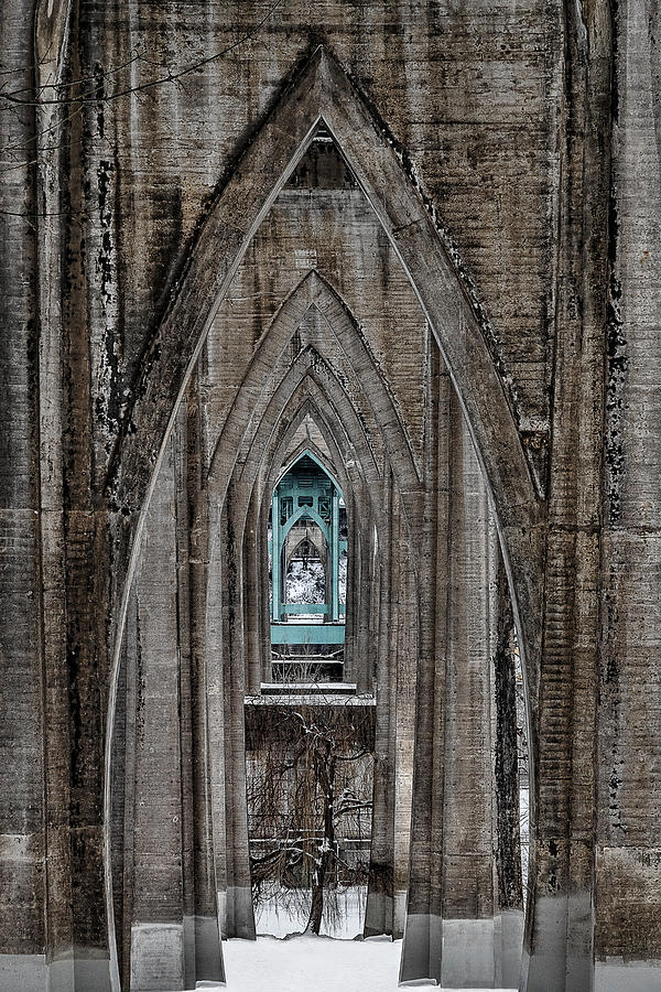 Cathedral Gothic Photograph by Wes and Dotty Weber