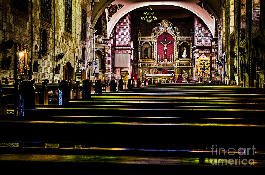 Cathedral Interior 2 Photograph by Michael Arend