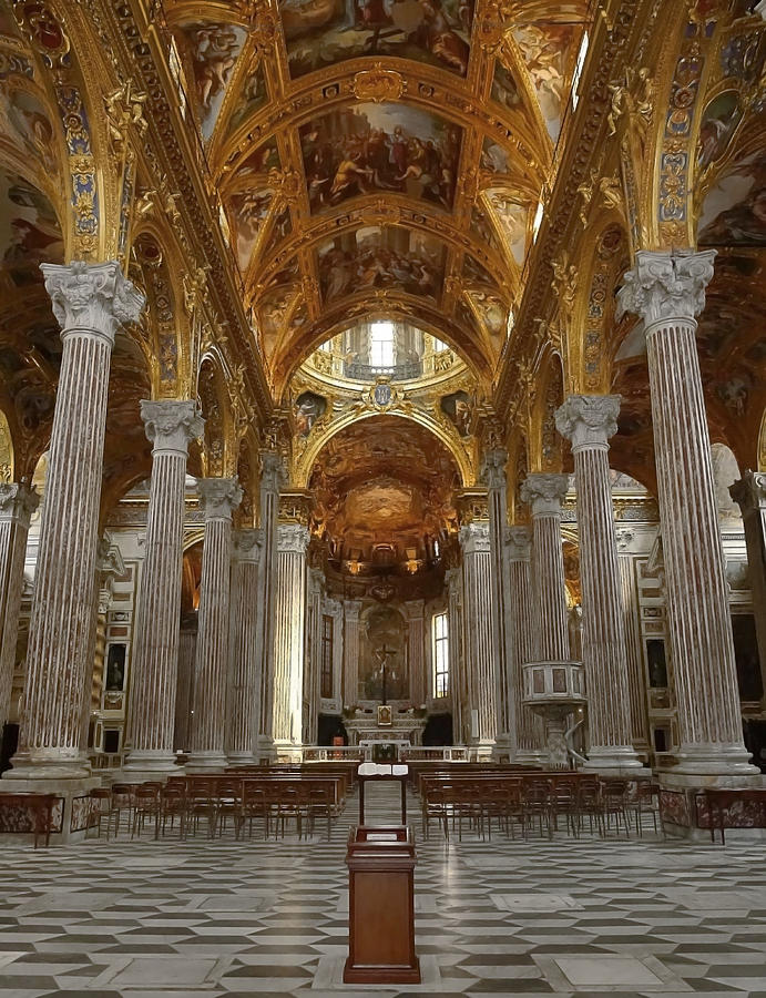 Cathedral Interior Photograph by Herb Paynter