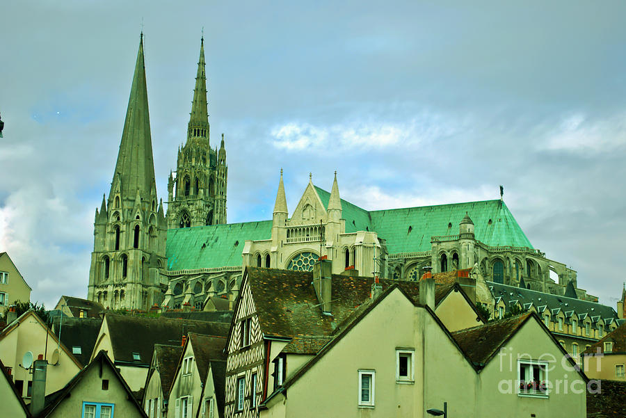 Cathedral of Chartres Photograph by PatriZio M Busnel