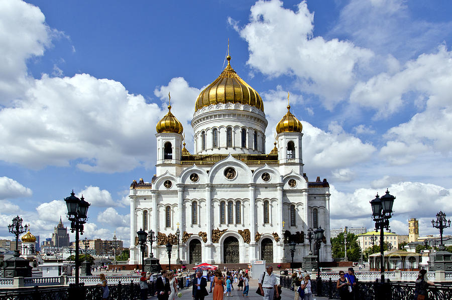 Cathedral of Christ the Saviour Digital Art by Pravine Chester