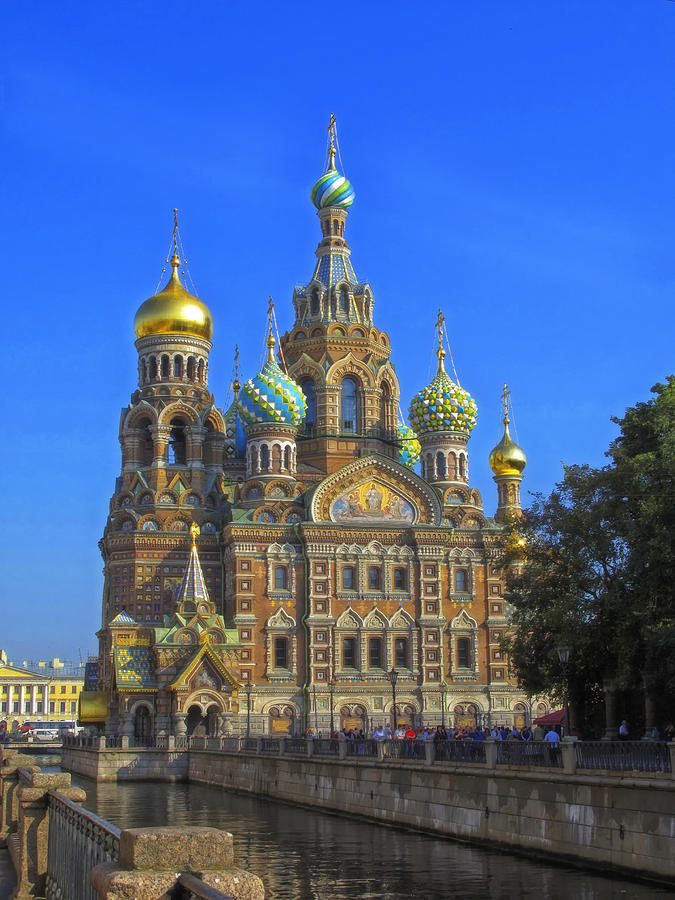 Cathedral of Christ's Resurrection on Spilled Blood Photograph by ...