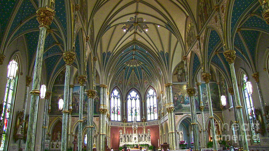 Cathedral of Saint John the Baptist Photograph by D Wallace