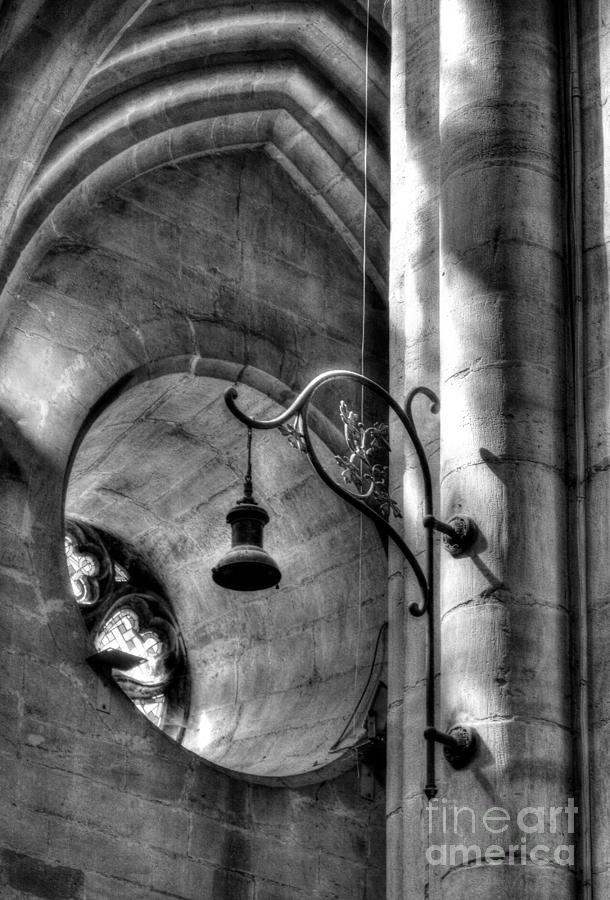 Cathedral Of Saint Maurice BW Photograph by Mel Steinhauer