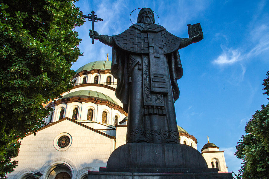 Belgrade Photograph - Cathedral of Saint Sava by Samuel Garza