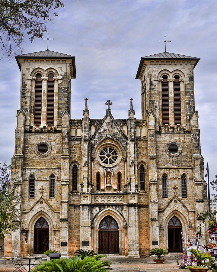 San Antonio Photograph - Cathedral of San Fernando by Heather Applegate